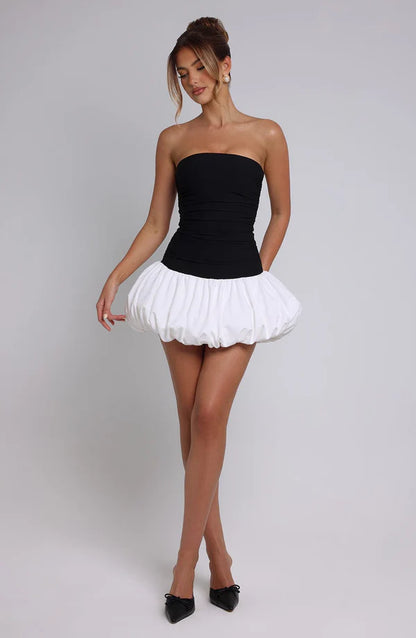 Gemma Mini Dress - Black